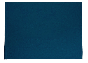 Blue buckram photo book with a durable cover, ideal for preserving memories and showcasing photos.